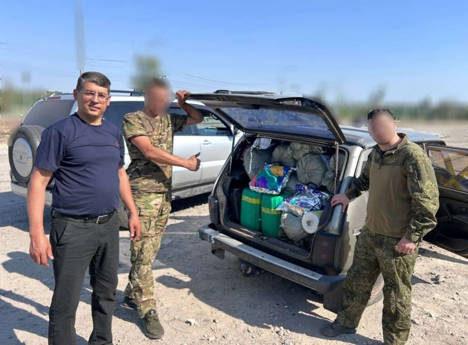 Стәрлебаштар Ватан һаҡсыларына тыуған яҡ сәләмен илткән