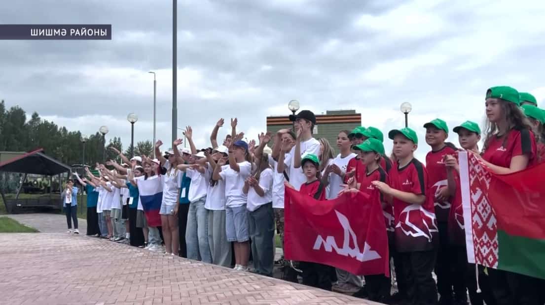 Өфөлә Белоруссиянан килгән уҡыусылар хәрби-патриотик тәрбиә ала