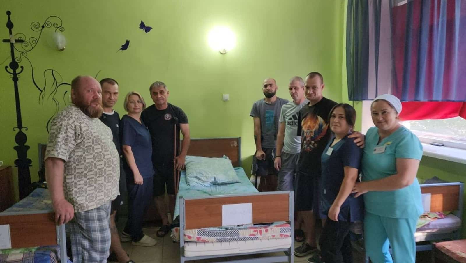 "Беренсе тирмә" проекты ирекмәндәре Луганск республикаһында эшләй