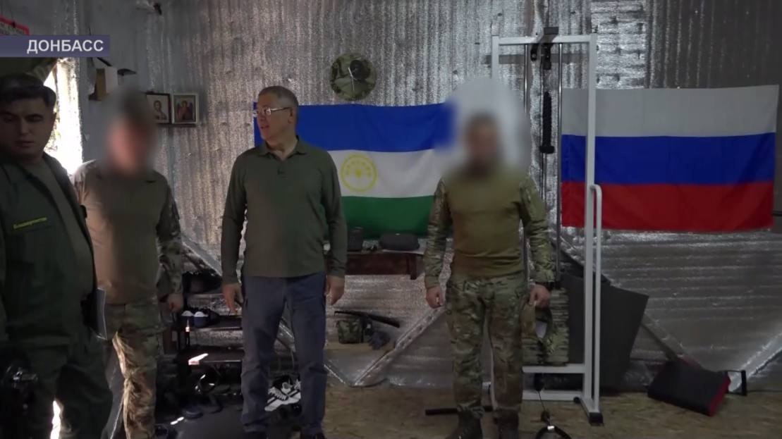 Радий Хәбиров эш сәфәре менән махсус хәрби операция биләмәһендә булды