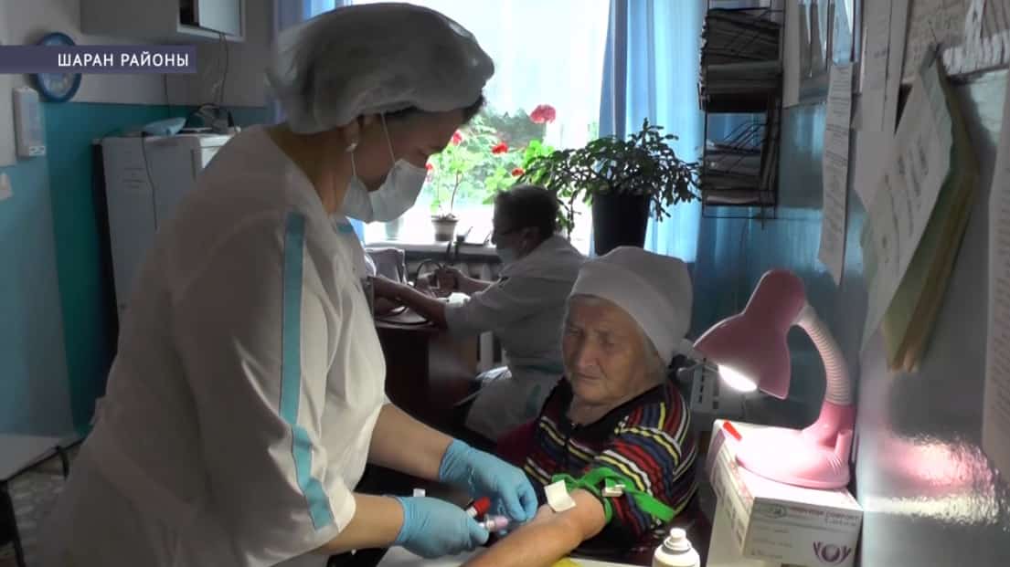 Шаран районында Сәләмәтлек поезы эш башланы