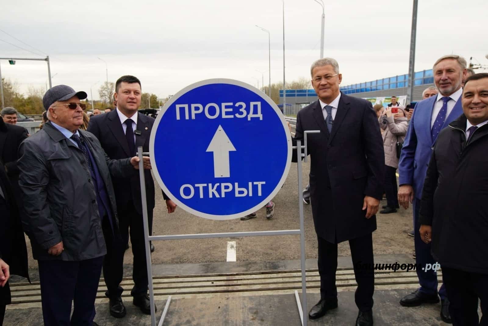 Ағиҙелдә аркалы  күпер аша хәрәкәт асылды