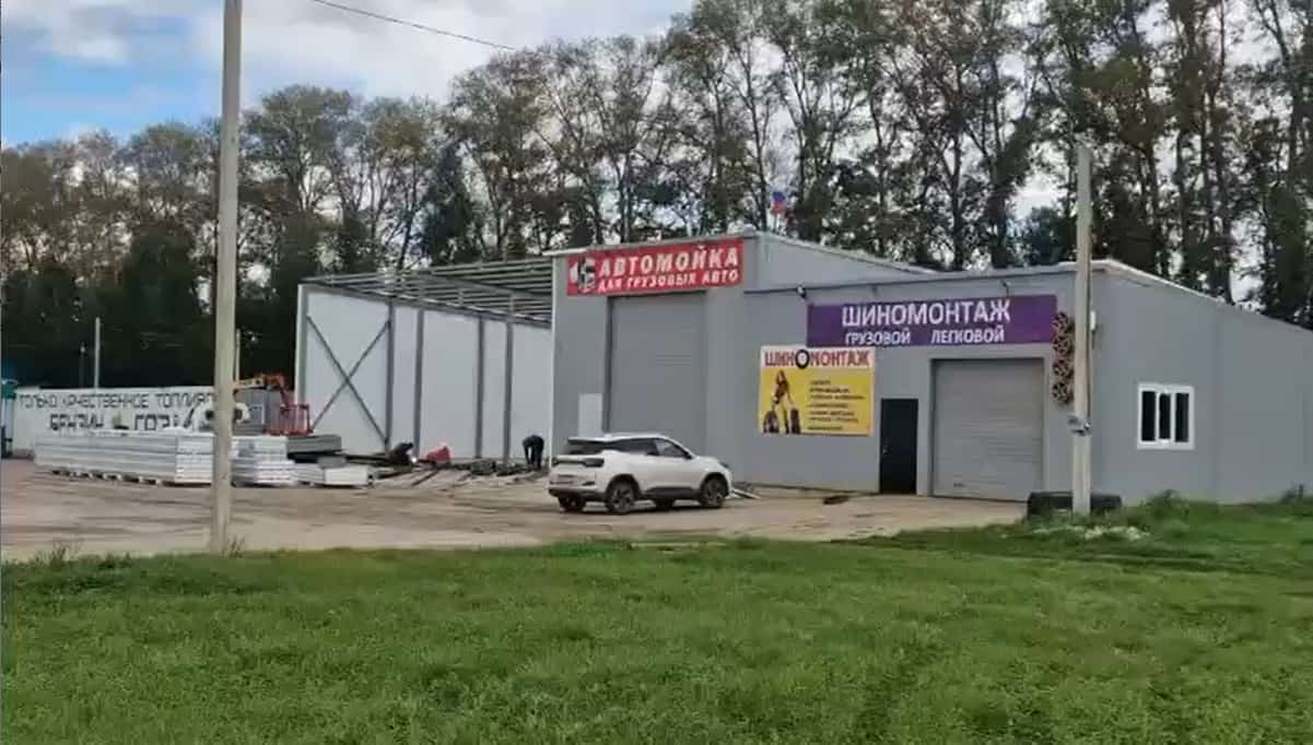 Ҡырмыҫҡалы районында юл буйы сервисы комплексын төҙөү тамамлана