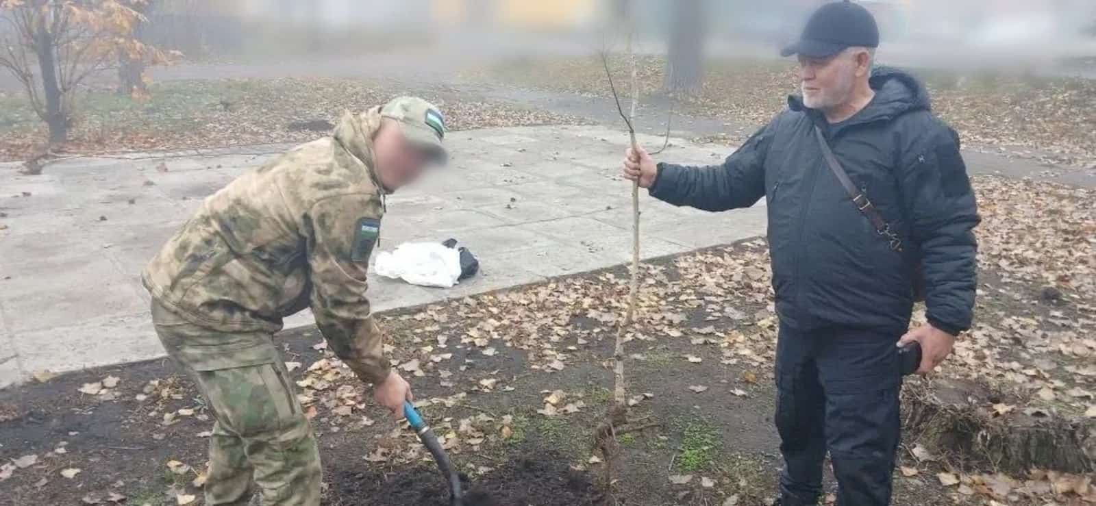 Салауат Юлаев батальоны яугирҙары башҡорт ҡайындары ултыртҡан