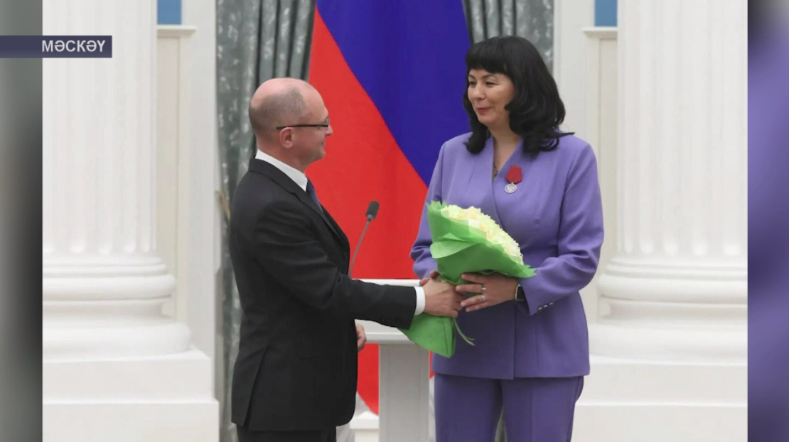 Гүзәл Насироваға II дәрәжә «Ватан алдындағы хеҙмәттәре өсөн» орден миҙалы тапшырылды