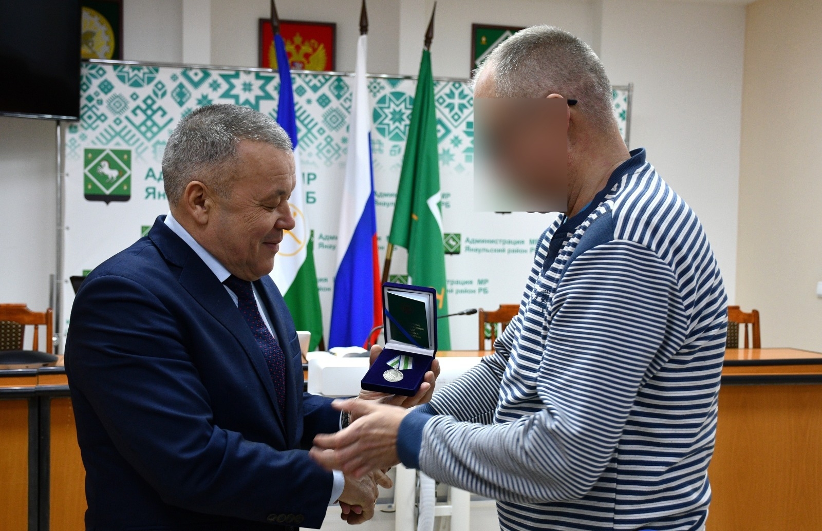 Салауат Юлаев батальоны яугирҙарына дәүләт наградалары тапшырылған