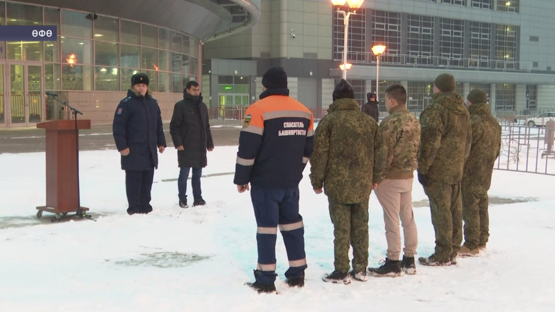 Баш ҡаланан бер төркөм яугирҙар махсус хәрби операция биләмәһенә юлланды