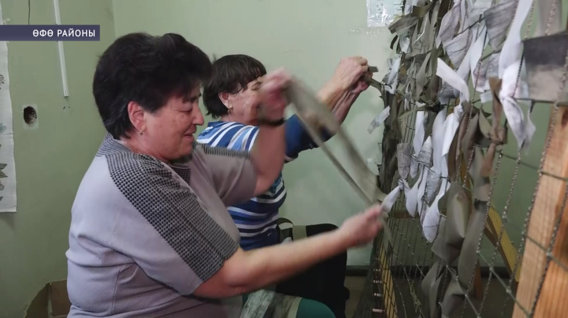 Өфө районы Николаевка ауылы ирекмәндәре МХО биләмәһенә 1220-се маскировка селтәре оҙата