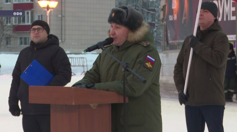 Баш ҡаланан МХО биләмәһенә сираттағы яугирҙар төркөмө юлланды