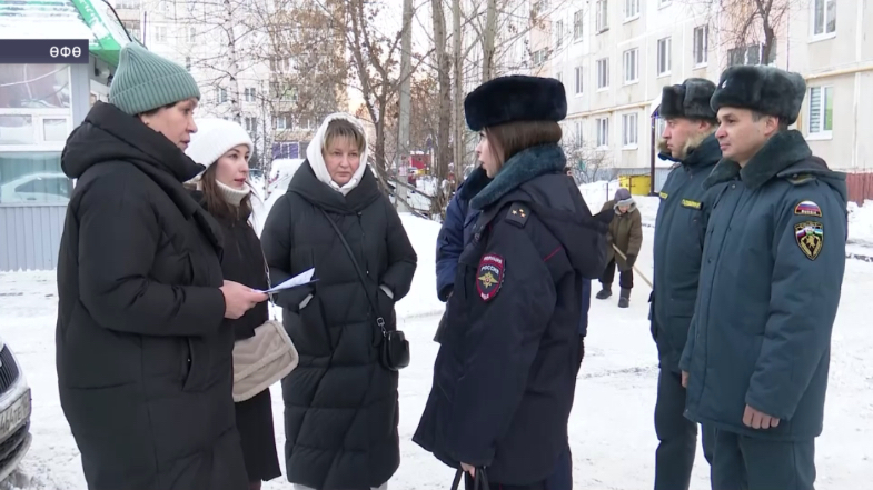 Өфөлә ауыр тормош хәлендәге ғаиләләргә янғын хәүефһеҙлеге буйынса рейд үтте