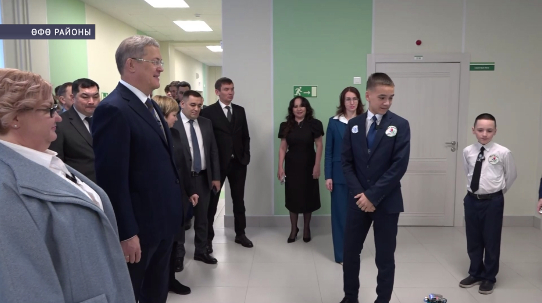 Өфө районының Шмидтов ауылында мәғариф үҙәге сафҡа инде