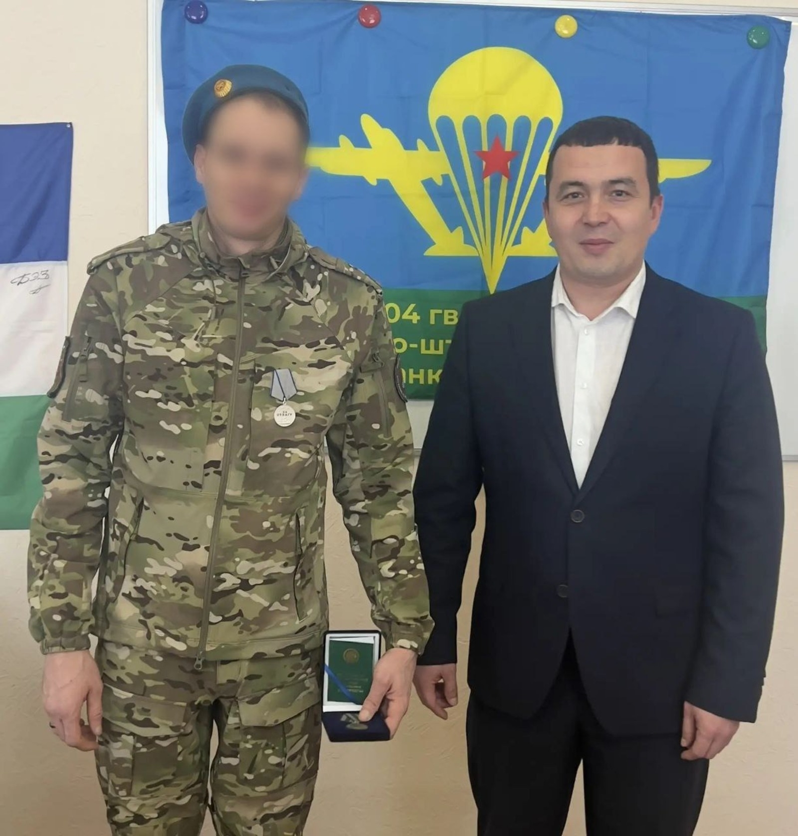 "Счастливчик”ка генерал Шайморатов миҙалы тапшырылған
