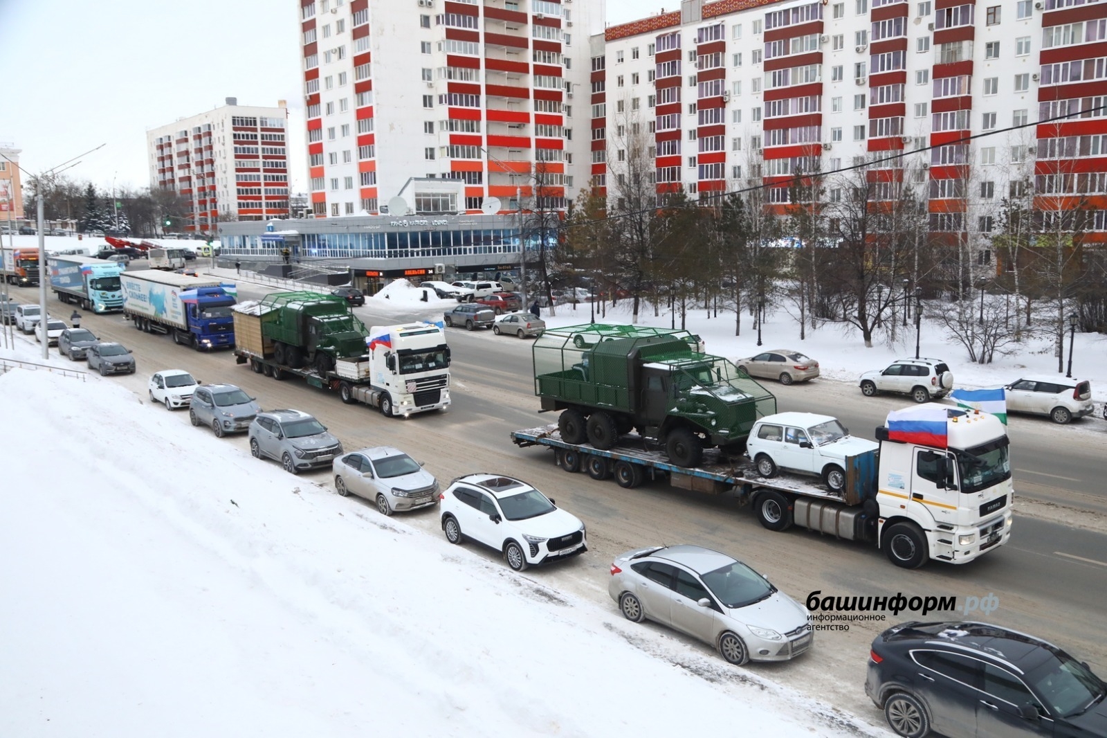 Башҡортостандан 172-се ылау махсус хәрби операция биләмәһенә барып еткән