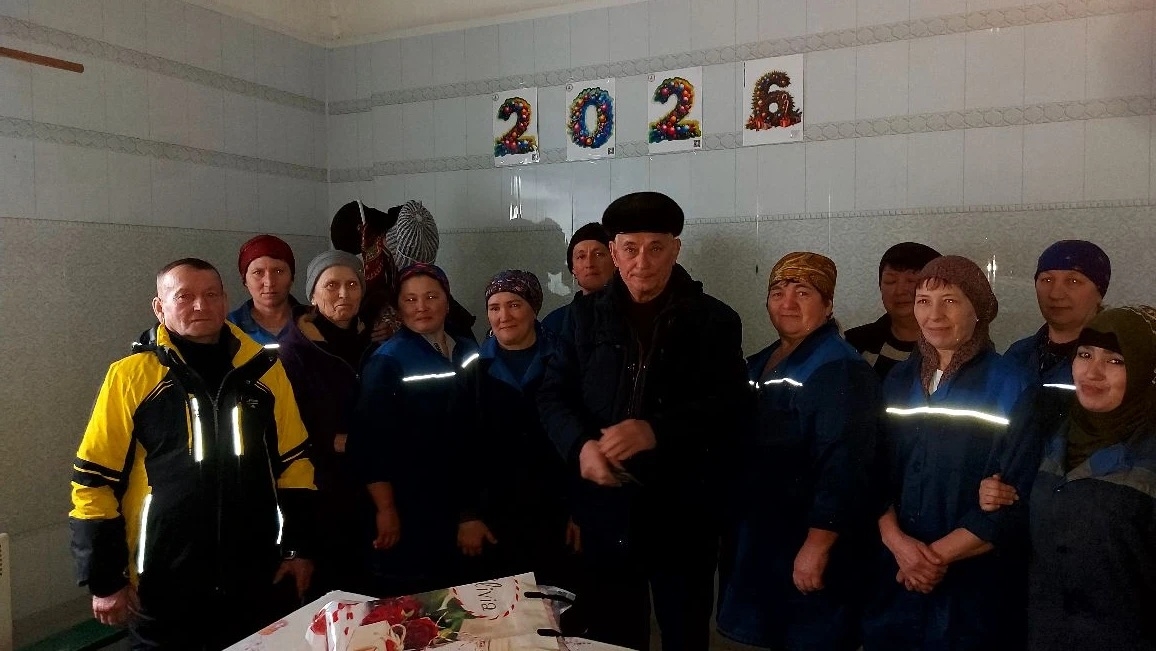 Әлшәй  районы “Заря” хужалығы малсылыҡ менән шөғөлләнә