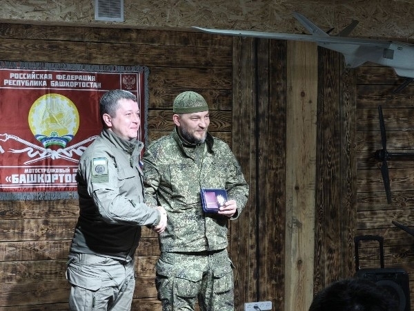 “Певец” ҡушаматлы яугирға награда тапшырылған
