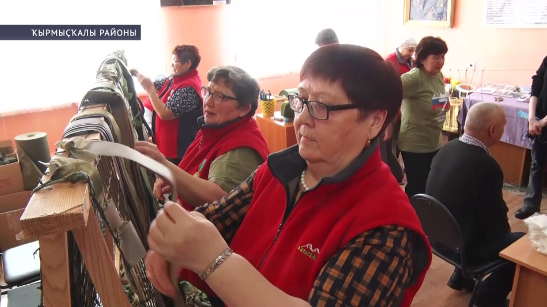 Ҡырмыҫҡалы районы ирекмәндәре МХО-ла ҡатнашыусы яугирҙарға сираттағы гуманитар ярҙам әҙерләй