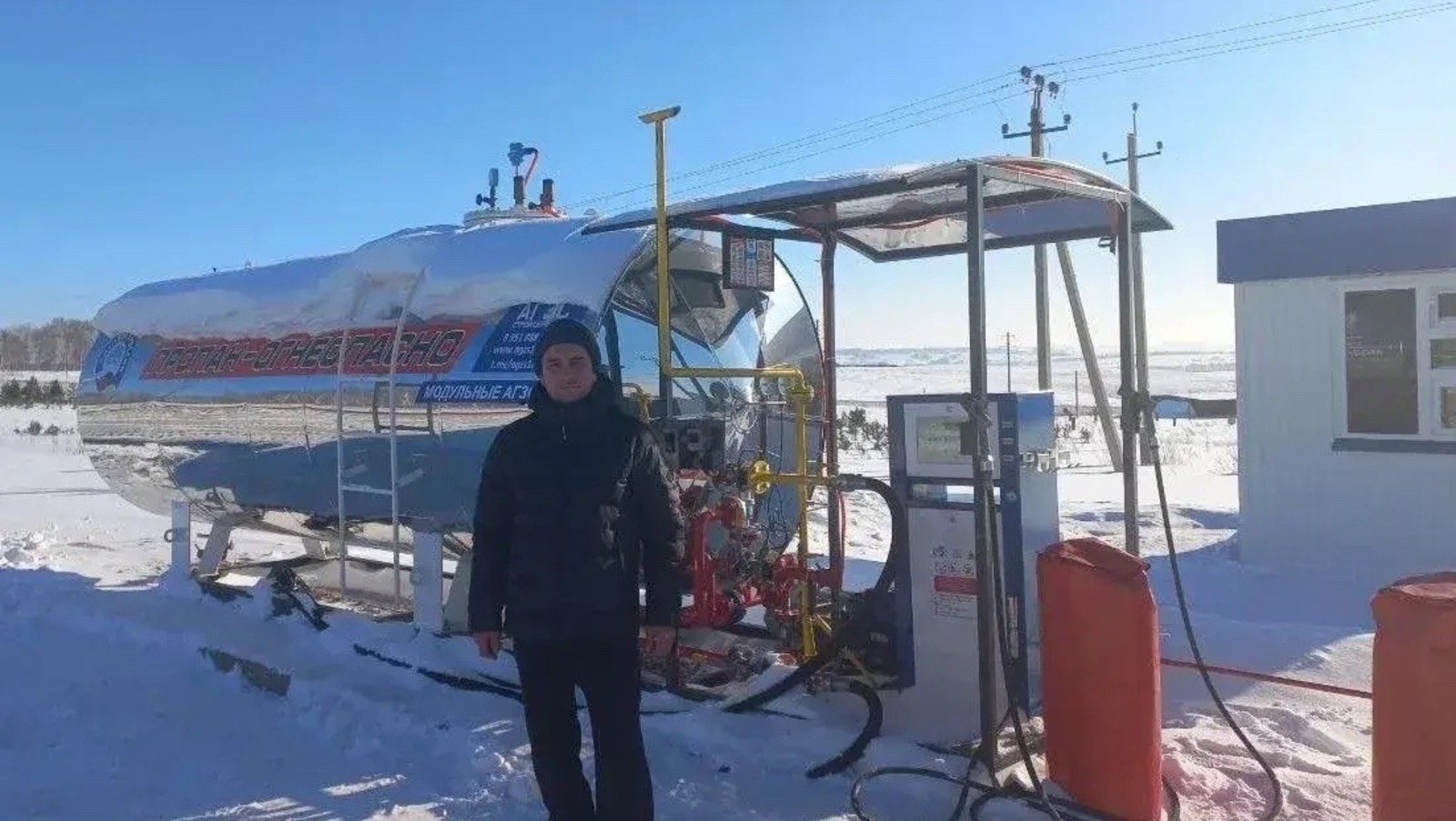 Башҡортостандан МХО  ветераны автобилдәр өсөн газ яғыулығы станцияһы асҡан