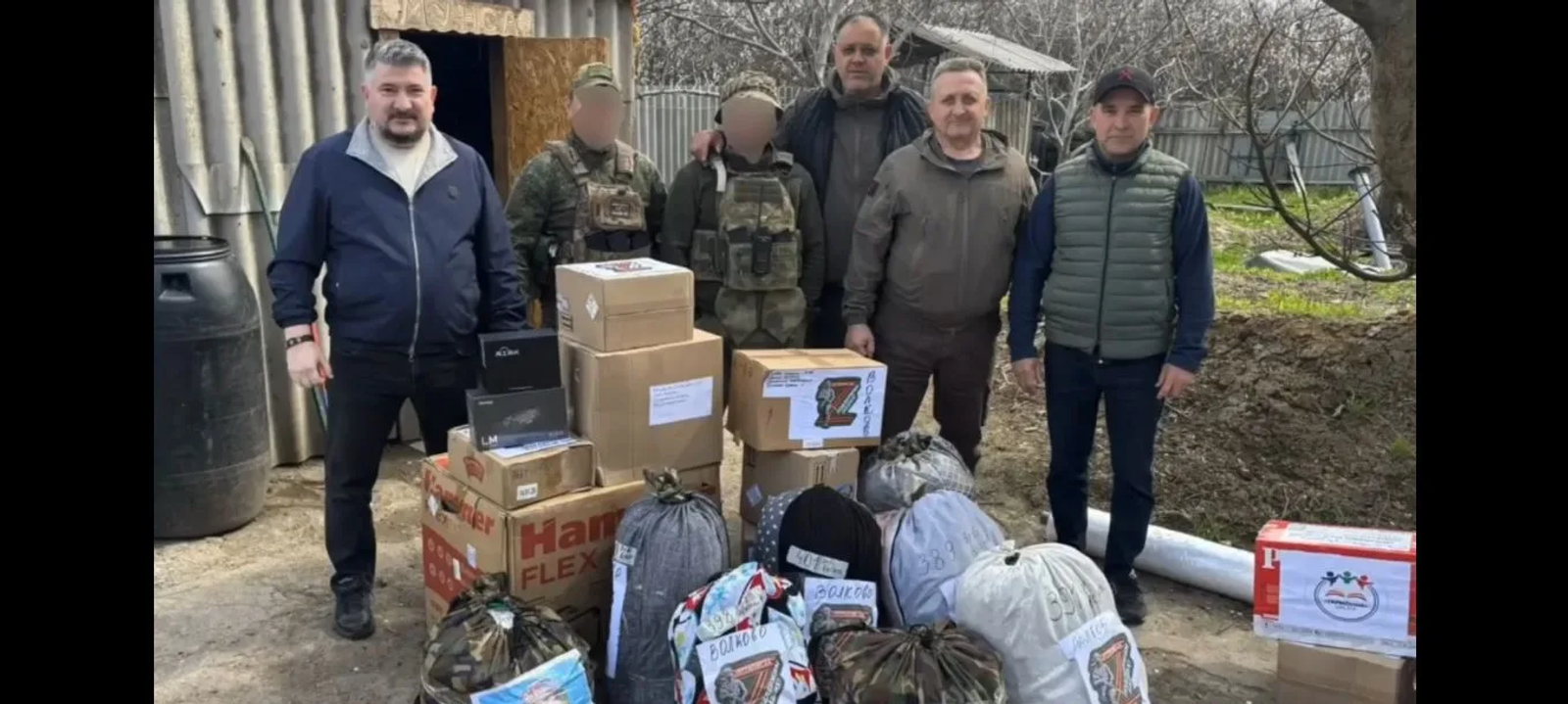 Өфө районы фронтҡа гуманитар ярҙам оҙатҡан