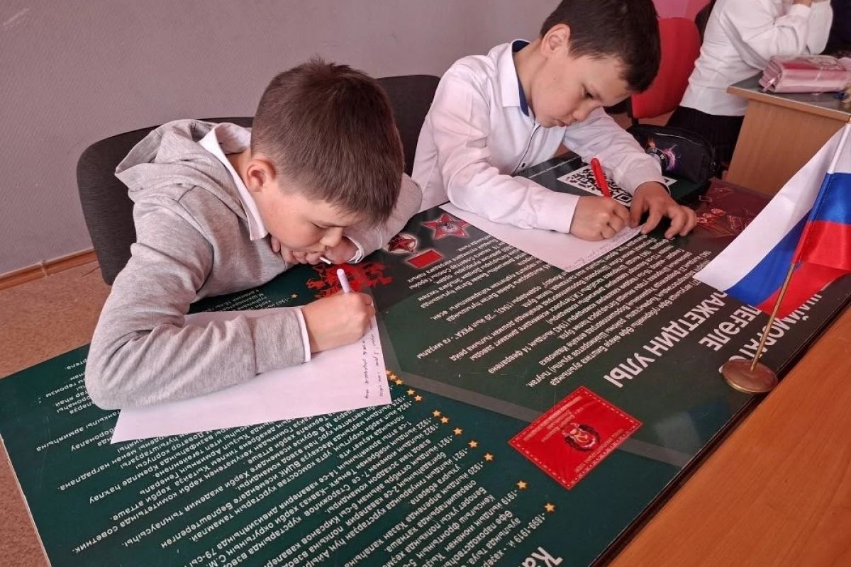 Башҡортостанда “Геройға хат” акцияһы үтә