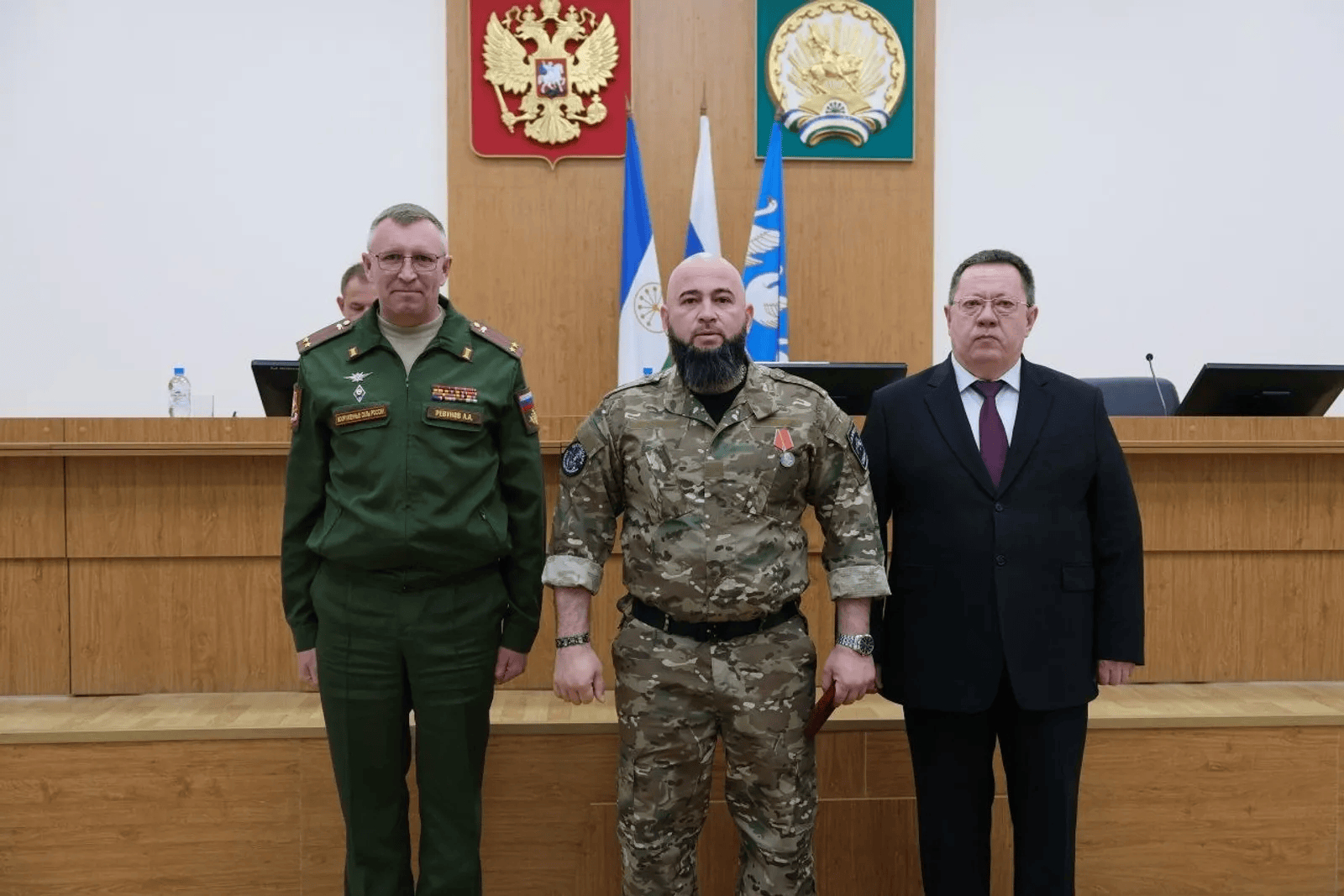 Махсус хәрби операция ветераны дәүләт наградаһы менән бүләкләнә