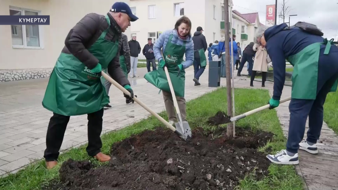 Республика райондарында экологик акцияла яңы 95 аллея булдырылды