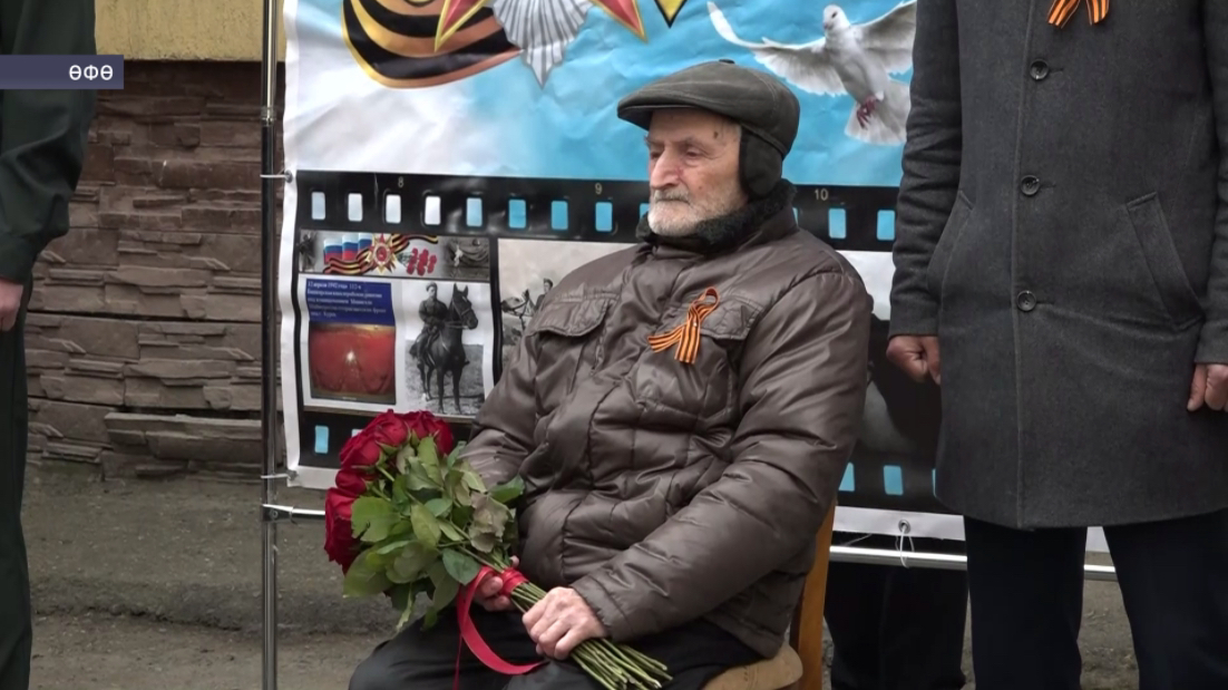 Өфөлә Бөйөк Ватан һуғышы ветераны Исак Рубин өсөн шәхси парад ойошторолдо