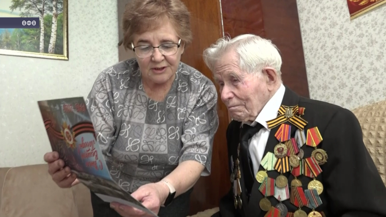 Өфөлә йәшәүсе Бөйөк Ватан һуғышы ветераны Родион Лобанов Еңеү көнөнә Мәскәүгә парадҡа әҙерләнә