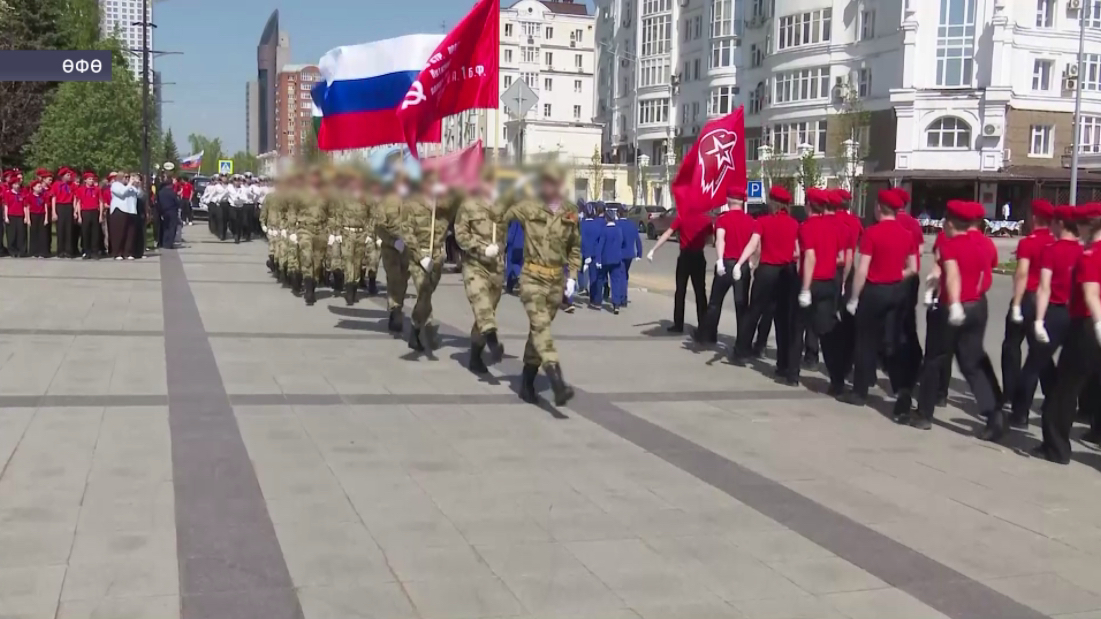 Өфөнөң Ленин районы хакимиәте «Ветеранға парад» Бөтә Рәсәй акцияһына ҡушылды