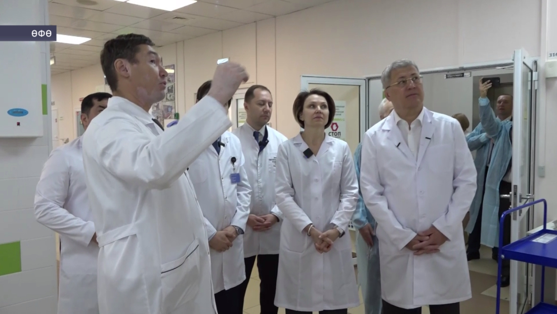Радий Хәбиров заманса һанлы дауахана эшмәкәрлеге менән танышты