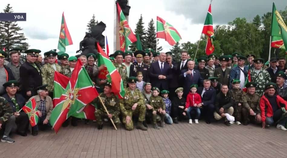 В Уфе прошли мероприятия в честь 108-летия погранвойск