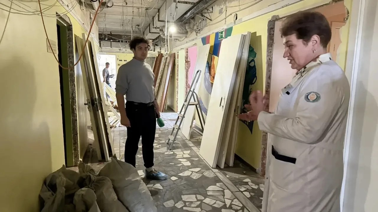 Фото №1 - Өфөлә республика балалар клиник дауаханаһы төҙөкләндерелә