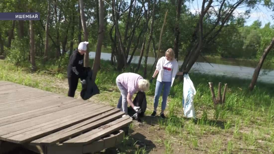 Ишембайҙа Ағиҙел ярын таҙартыу буйынса өмә үтте