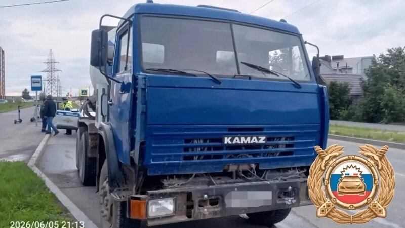 Фото №1 - В Башкирии лишенный прав водитель сел за руль «КамАЗа»