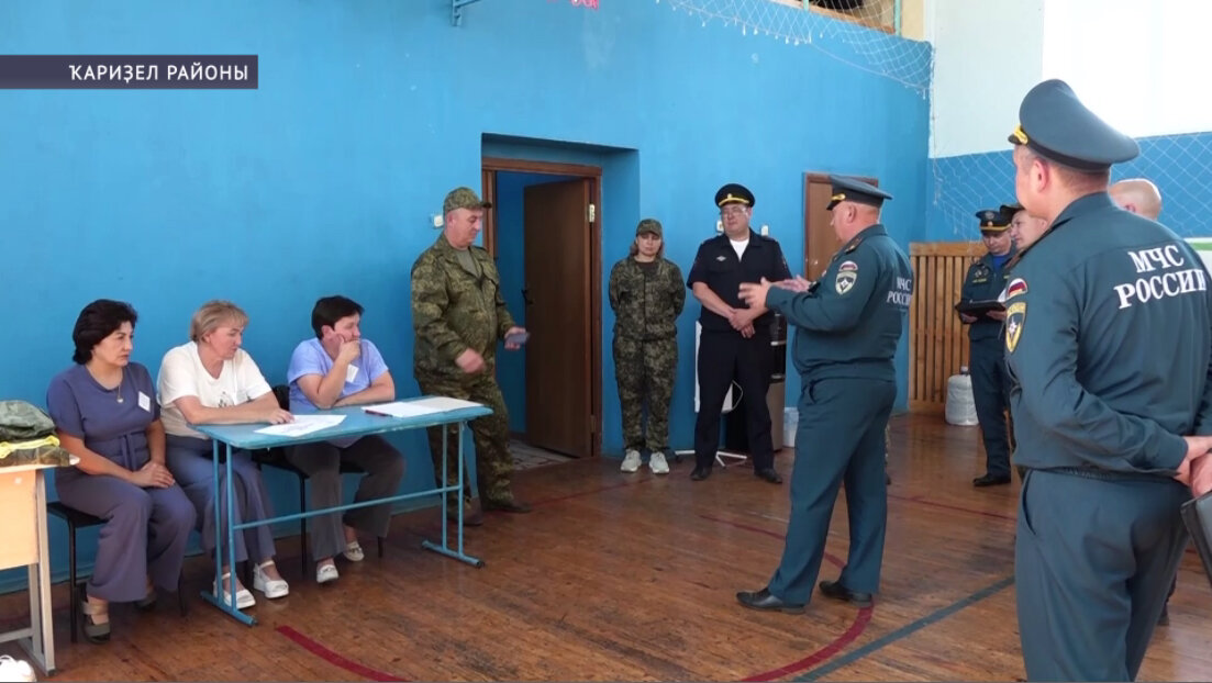 Ҡариҙел районында ике көнлөк команда-штаб күнекмәләре үтә