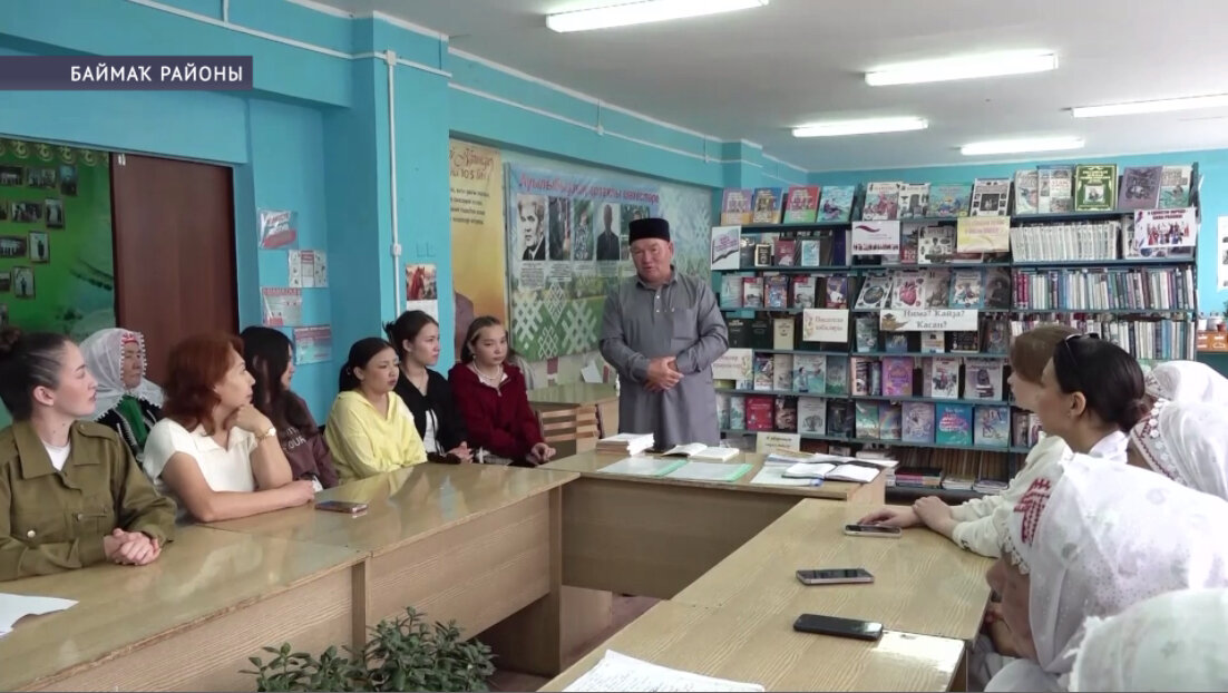 Баймаҡ районында студенттар фольклор экспедицияһында ҡатнаша