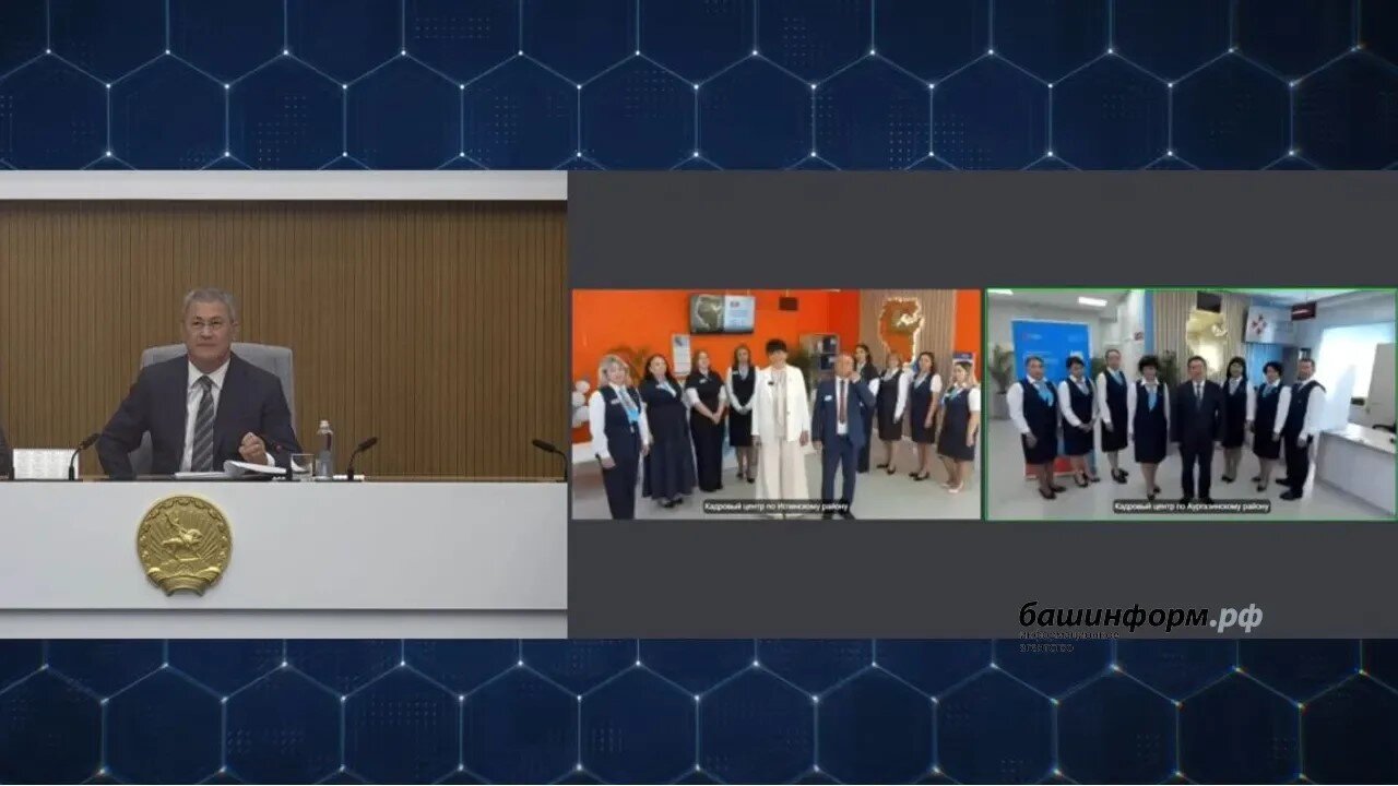 Бөгөн Ауырғазы һәм Иглин райондарында модулле кадрҙар үҙәге асылды