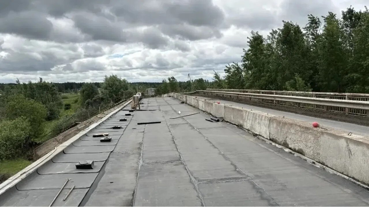 Краснокама районында  Мысовка йылғаһы аша күпер тәртипкә килтерелә