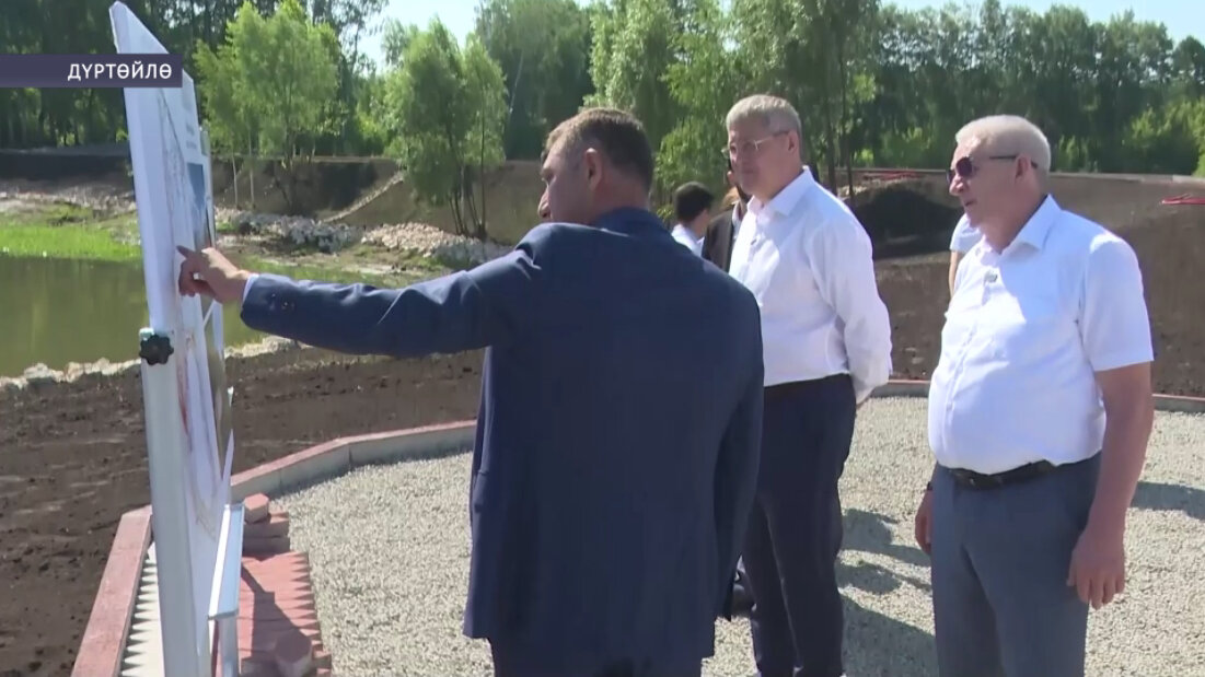 Радий Хәбиров Дүртөйлөлә яңы объекттарҙы ҡараны
