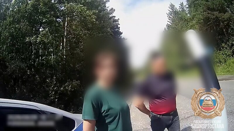 В Башкирии автоледи предъявила инспекторам чужие права