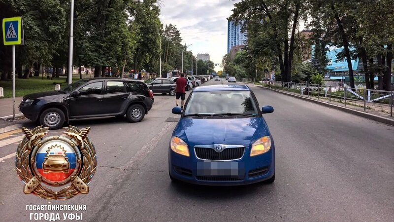 В Уфе водитель сбил 3-летнего пешехода
