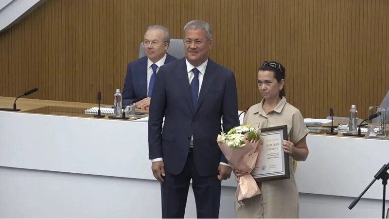 Фельдшер из Башкирии получила награду за сложный выезд