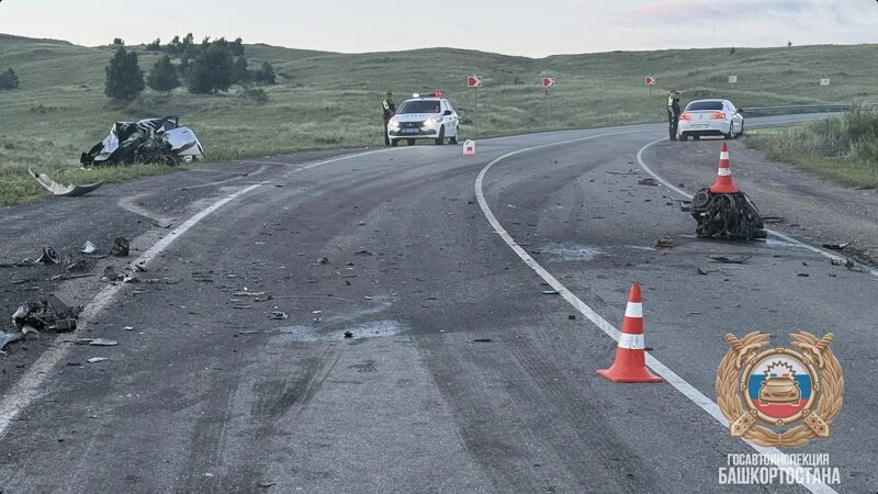 Четыре человека погибли в результате ДТП в Башкирии