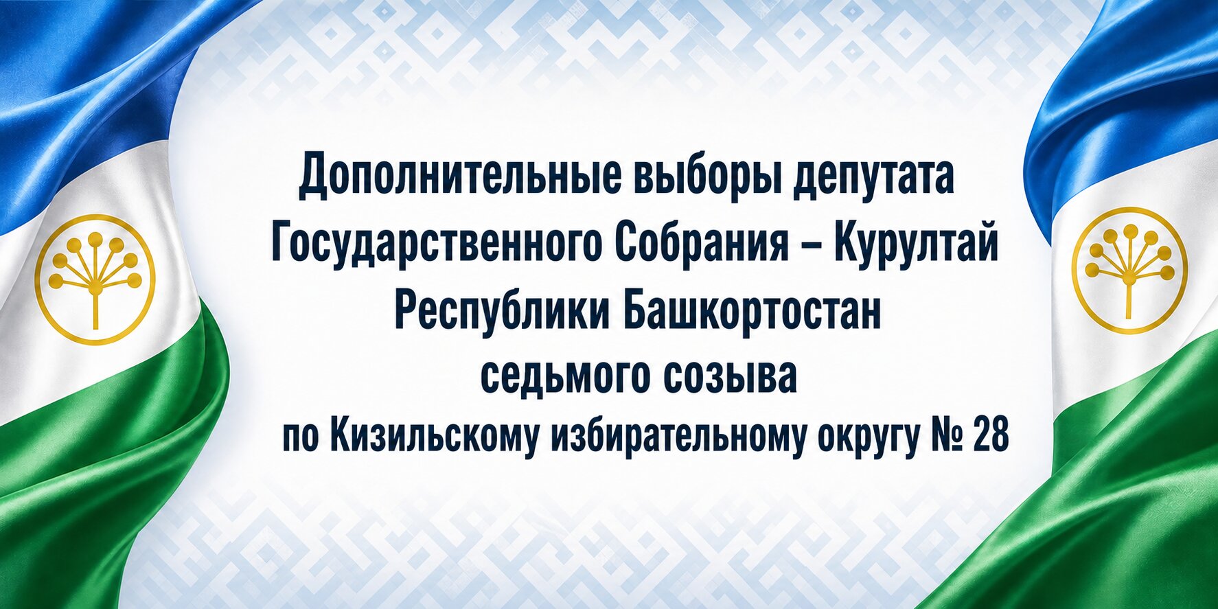 Дополнительные выборы депутата в Государственное Собрание – Курултай Республики Башкортостан седьмого созыва по Кизильскому избирательному округу № 28