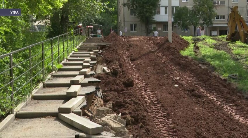 В Уфе восстановят объекты, пострадавшие от ливня