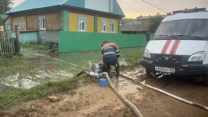 В районе Башкирии вода ушла со всех подтопленных территорий