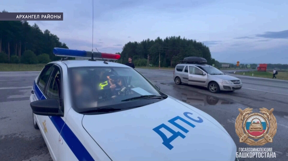 Архангел районында ялған таныҡлыҡлы водитель пассажирҙар ташыған