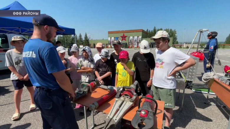 Өфө районында йәш ҡотҡарыусылар өсөн махсус смена ойошторолдо