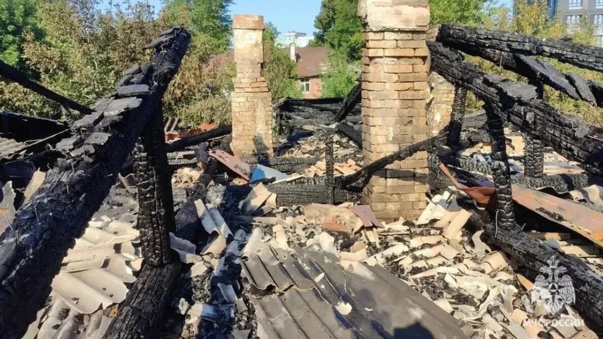 В Уфе при пожаре погиб человек