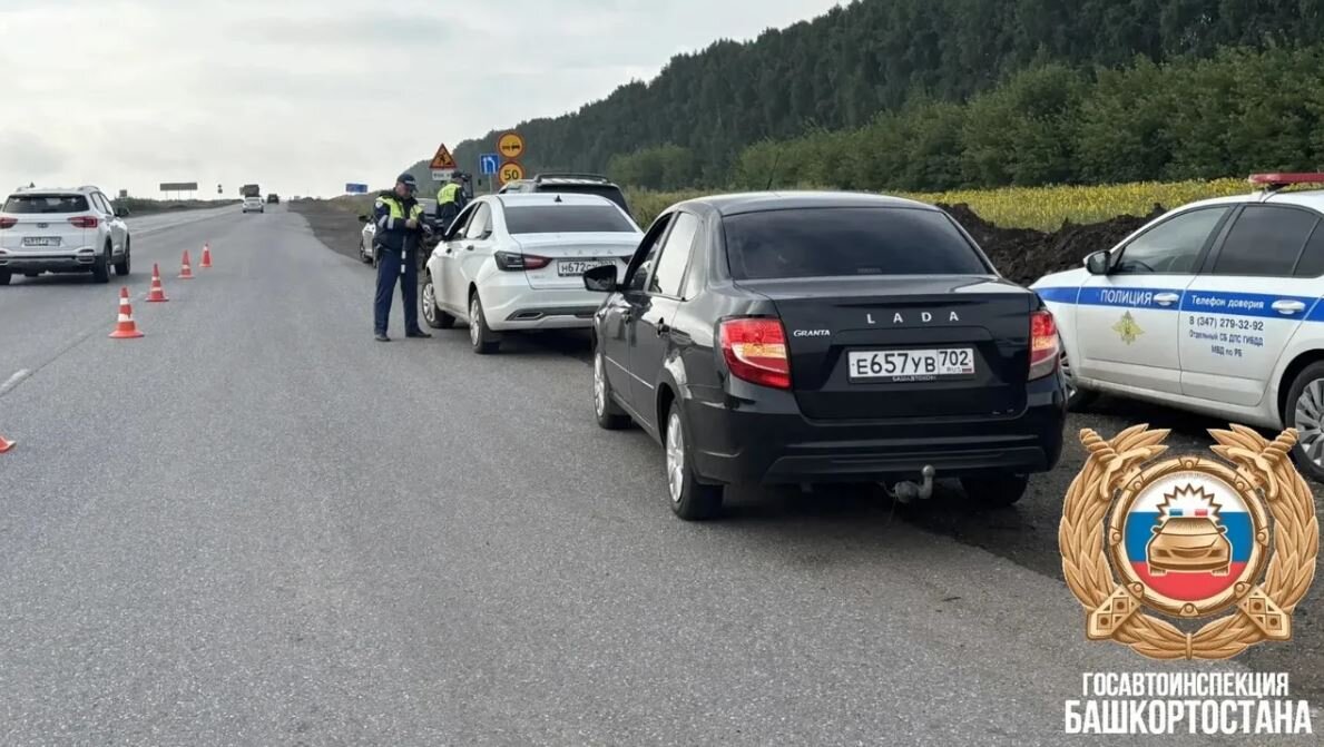 В Уфе остановили 6 опасных водителей
