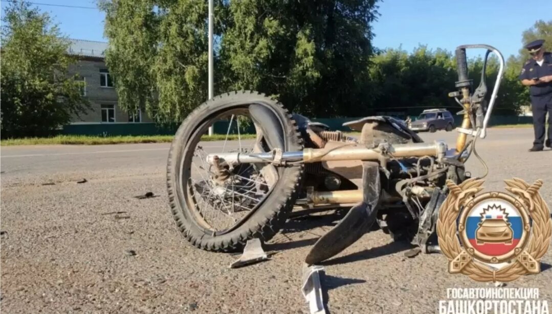 В Башкирии ребёнок погиб за рулём питбайка